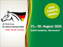 Jetzt Tickets für die Al Shira'aa Bundeschampionate sichern